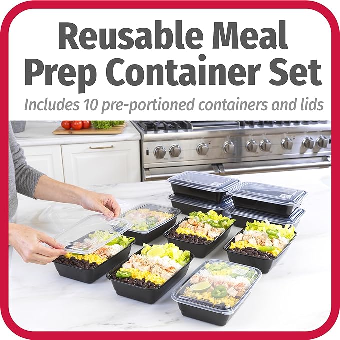 GoodCook Meal Prep Containers, Single