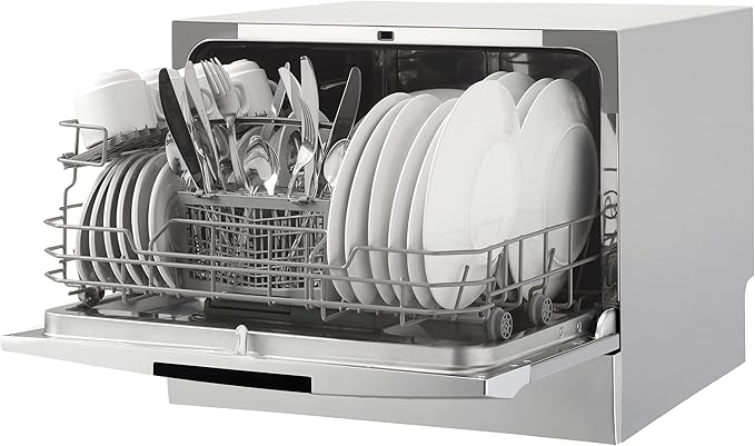 Danby DDW631SDB Countertop Dishwasher, Stainless Steel