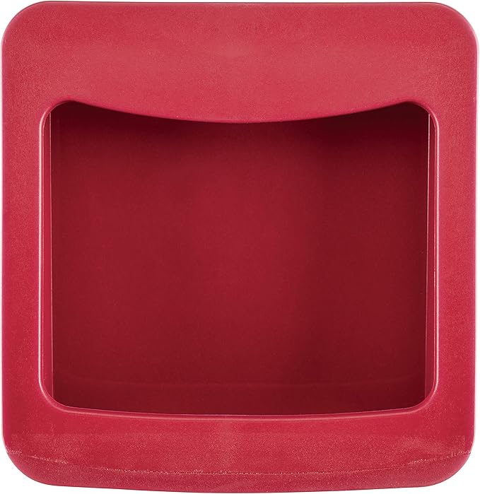 Rachael Ray Tools and Gadgets Stainless Steel Box Grater for Vegetables, Chocolate, Hard Cheeses, and more, Red(9.43 x 8.84 x 8.06 inches)