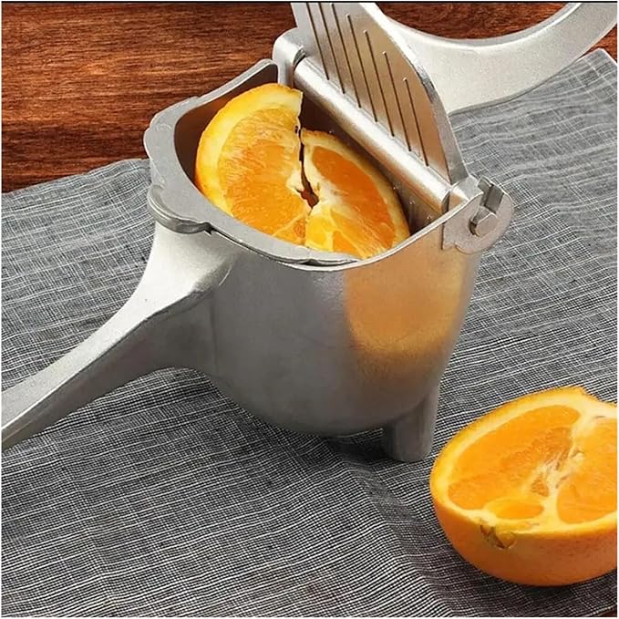 Manual Juicer Hand Press Manual Lemon Squeezer Stainless Steel Citrus Juicer Hand Orange Fruit Pressing Kitchen Household Tools Mini Portable Blender