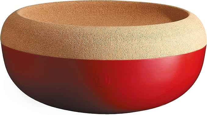 Emile Henry Large Storage Bowl | Burgundy
