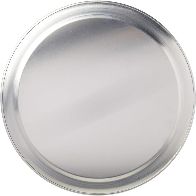 American Metalcraft TP12 TP Series 18-Gauge Aluminum Standard Weight Wide Rim Pizza Pan, 12-Inch