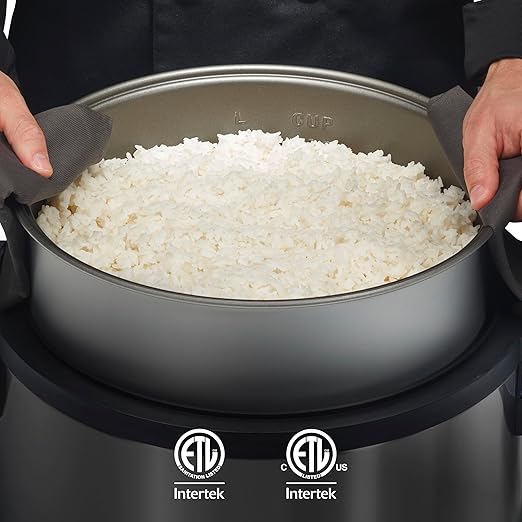 37580 Rice Warmer, Double-Wall Insulated, Maintain Food Safe Temperatures Up to 12 Hours, Conforms to NSF, Compatible with 37560R Rice Cooker