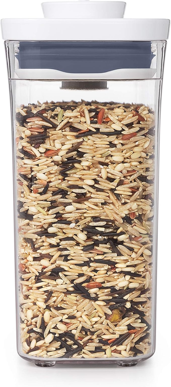 OXO Good Grips POP Container, 1.2 Qt - Rectangle - Pasta, Transparent