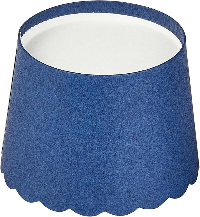 Restaurantware Baking Cups 200 Pack of 3.38 oz Paper Cupcake Liners Greaseproof Scalloped Oven-Safe Elegant Dessert Muffin Cups Disposable for Parties