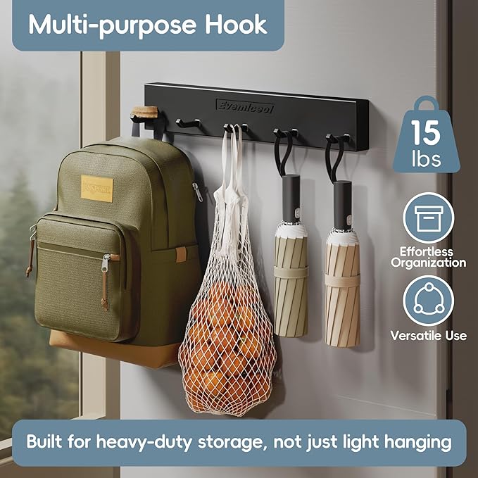 Magnetic Cup Holder for Fridge for 20/30/40 oz Stanley Tumblers Water Bottle Holders & Lid Hook Organizers 2 Pack with Straw Accessories Storage (6 Cups, 10 Hooks)