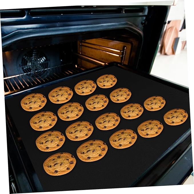 9pcs Non-stick Oven Mats High-temperature Resistant Baking Liners for Even Heating -up for Electric Gas Ovens