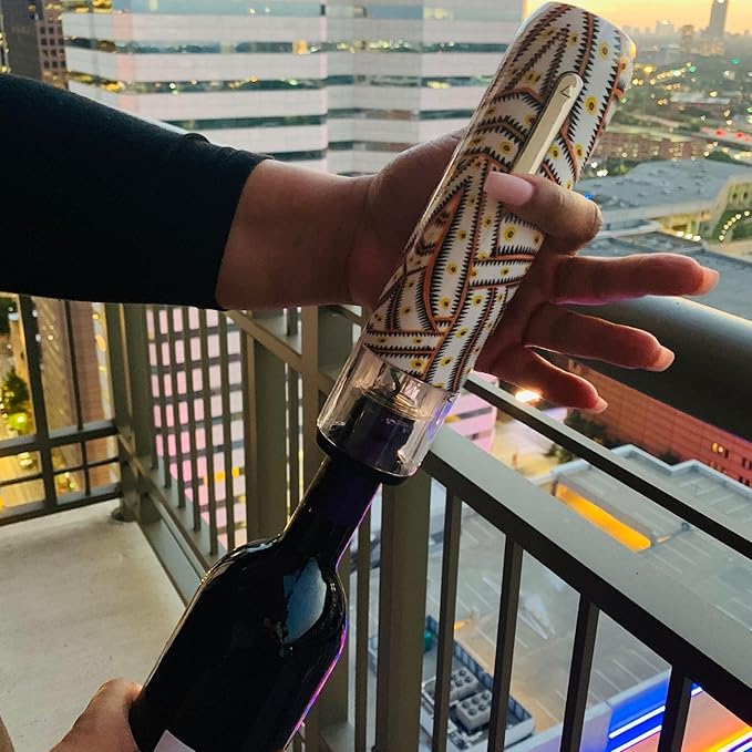 Electric Wine Opener – Premium Automatic Corkscrew with Rechargeable Charging Base – Luxury Wine Accessory