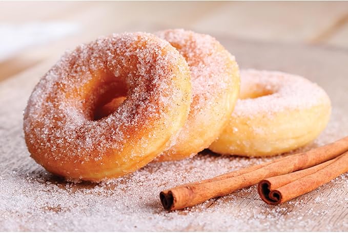 Mrs. Anderson's Baking 6-Cup Donut Pan, Carbon Steel with Non-Stick Coating, PFOA Free, 10.5-Inches x 7-Inches