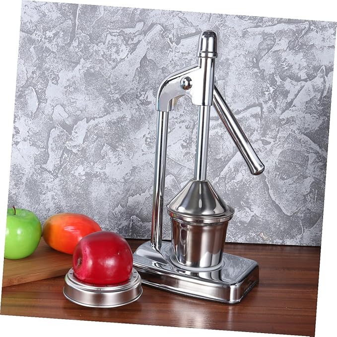 Mikinona Manual Lemon Squeezer Citrus Juicer Hand Press Fruit Machine Stainless Steel Juicer