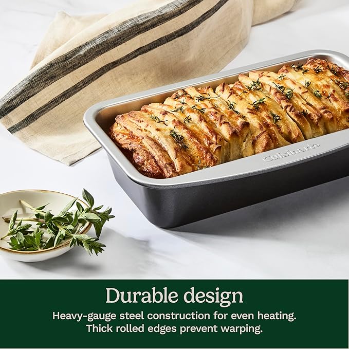 Cuisinart, 5-Piece Stackable Ceramic Nonstick Bakeware Set, MBT-5