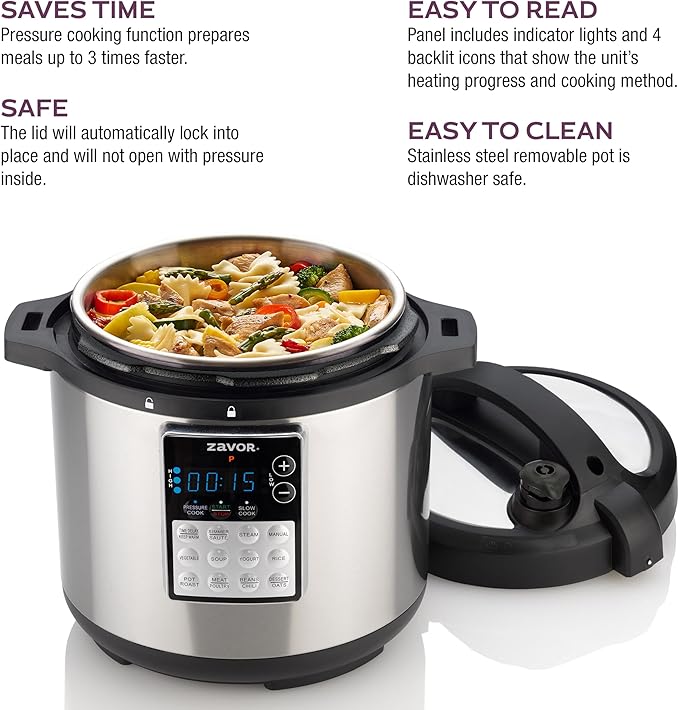 Zavor LUX Edge 2 Multicooker, 8 Quart