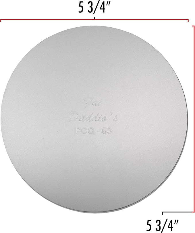 Fat Daddio's PCB-8PK Anodized Aluminum Replacement Bottom for 8 Inch Cheesecake Pan, Set of 2