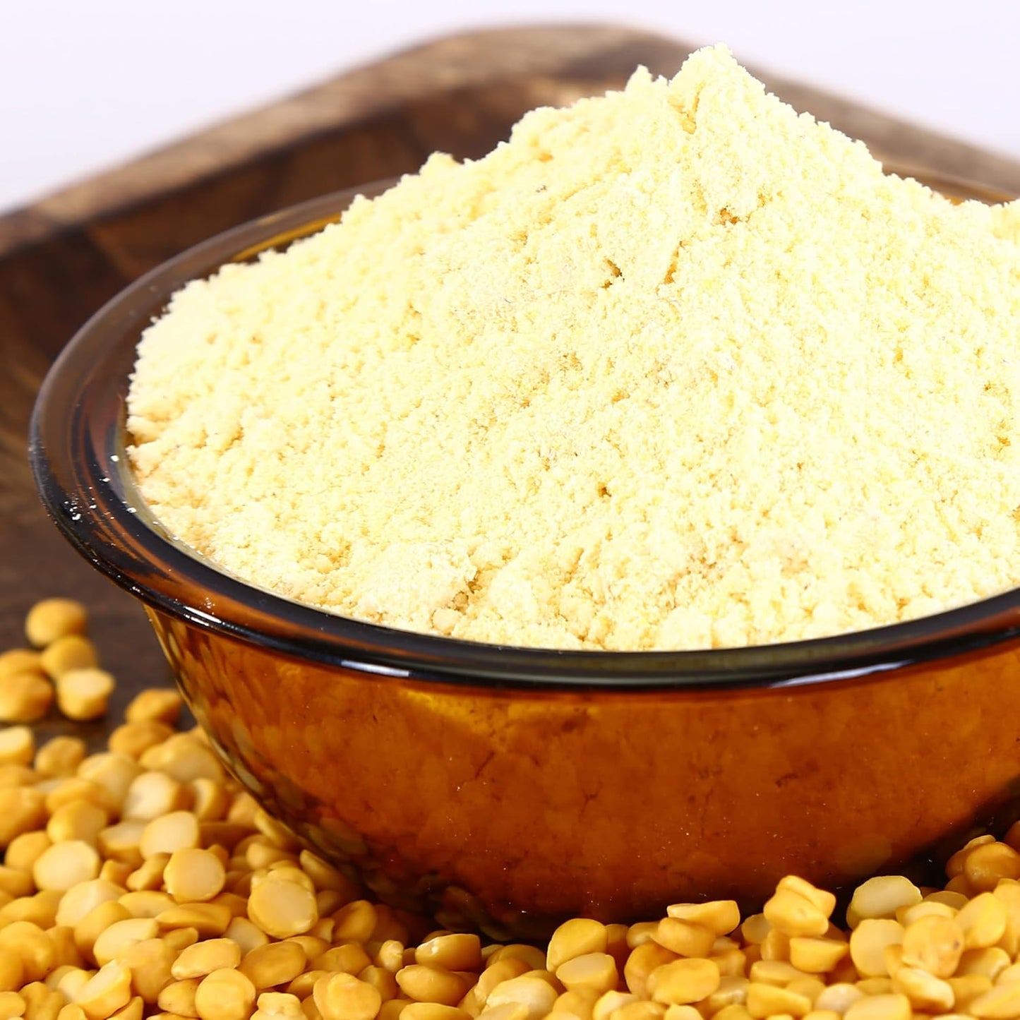 Rani Chana Besan (Chickpeas Flour, Gram) 64oz (4lbs) 1.81kg Bulk PET Jar ~ All Natural | Vegan | Gluten Friendly | NON-GMO | Kosher | Indian Origin