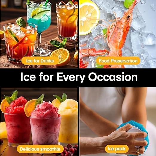 Nugget Ice Maker Countertop, Portable Ice Makers Machine with Removable Basket and Scoop, Self-Cleaning, Quiet, 6-Min Ready, 24lbs in 24Hrs, Visible, for Home, Party, RV, Camping, Green