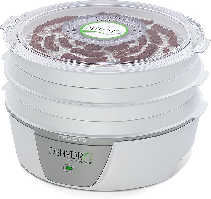 Presto Dehydro Electric Food Dehydrator and Dehydrating Trays Bundle