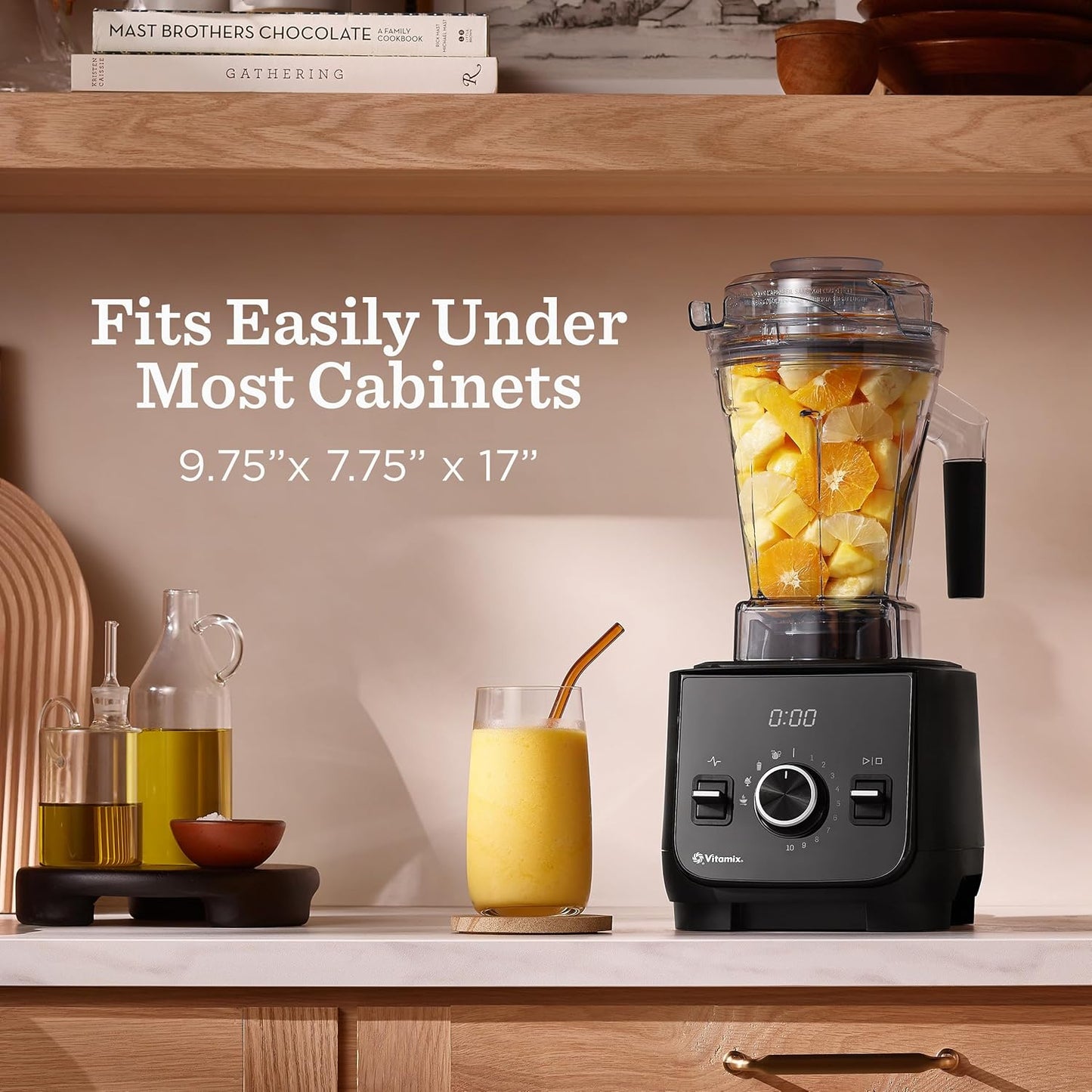 Vitamix Ascent X2 Blender, Professional-Grade, 3 Preset Blending Programs, 48-ounce Container, Self-Cleaning, Midnight Blue