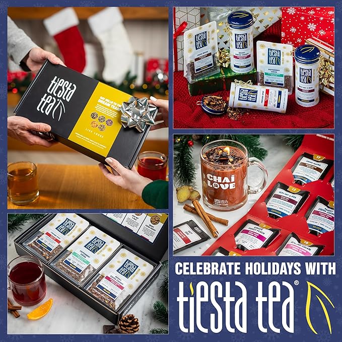 Tiesta Tea 12.5 Oz Clear Glass Mug with Handle, Microwave & Dishwasher Safe, Ideal for Hot & Iced Beverages, Compatible with Loose Leaf Tea Infusers, Steepers, & Balls, Single Cup Glass Mug