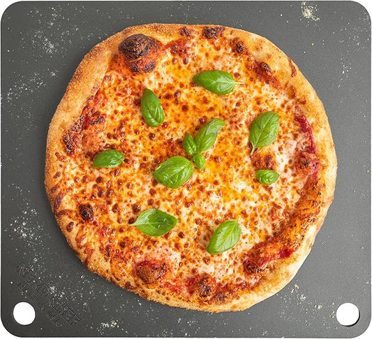 NerdChef Steel Stone - High-Performance Baking Surface for Pizza .50" Thick - Ultimate