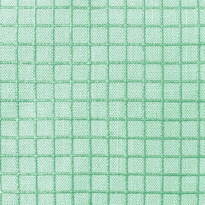 KITCHENAID Gourmet Series Gridlines Oven Mitts 2-Pack Set, Heat Resistant up to 600°F, Soft Silicone Grip, Magnetic Cuff, Color of The Year, Spearmint, 7"x14"