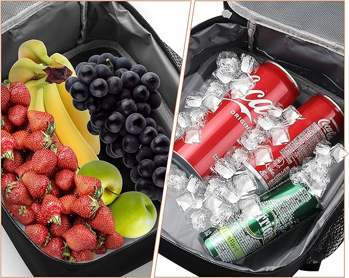 ZM-YOUTOO Lunch Box for Men - Reusable Lunch Bag Men Adult Women- Insulated Small LunchBox