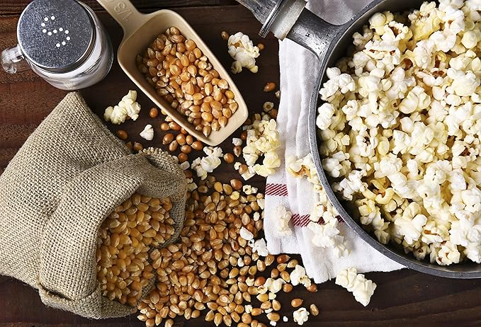 Amish Country Popcorn | Fine White Popcorn Salt - 5.5 Ounce Bottle | Old Fashioned, Non-GMO