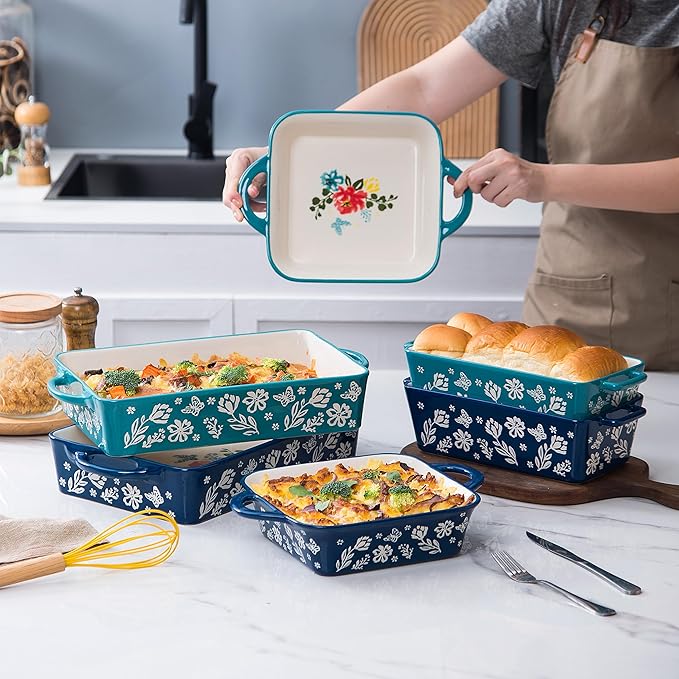 Wisenvoy Bread Pan Loaf Pan Ceramic Bread Pans for Baking Meatloaf Pan Nonstick Loaf Pans