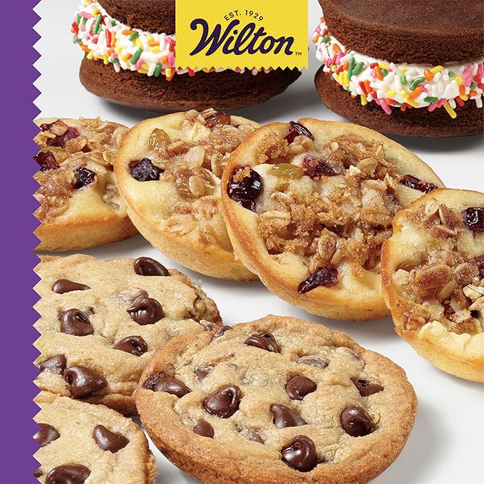 Wilton Perfect Results 12-Cavity Muffin Top Pan, Made without PFAS Non-Stick Bakeware, Scratch Resistant Baking Pan (Steel), the Must-Have Kitchen Essential. (Pack of 3)