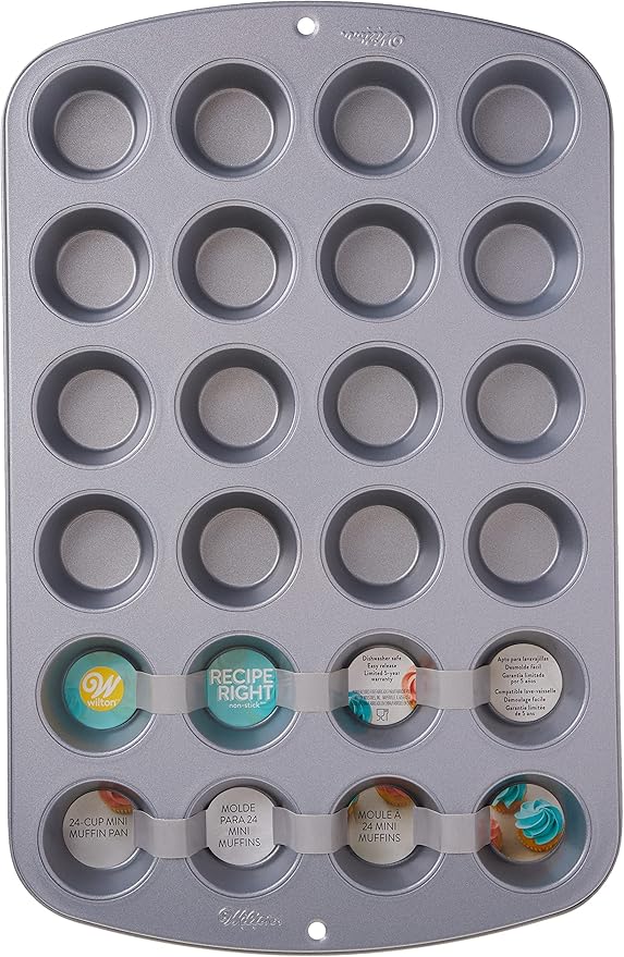 Wilton Recipe Right 24 Cup Mini Muffin Pan