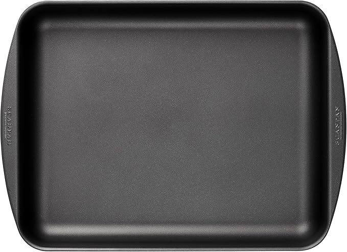 Scanpan Classic 7.5 QT (17 inch x 12.5 inch) Nonstick Roasting Pan – Compatible with Gas and Electric Stovetops, Metal Utensil Safe, Oven Safe to 500°F, Dishwasher Safe