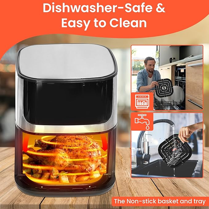 Air Fryer 5qt Convection Oven Oiless Fryer