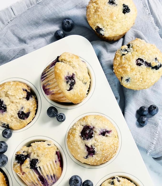 Kitchen Gear by USA Pan Nonstick Ceramic 12-Cup Muffin Pan