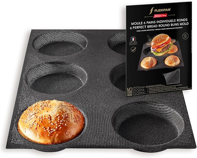 Silpat Flexipan 6 Perfect Buns Mold