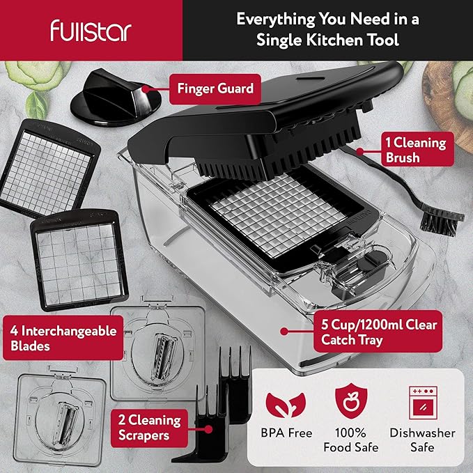 fullstar Bundle: Chopper and 2pc Blade Replacement Set