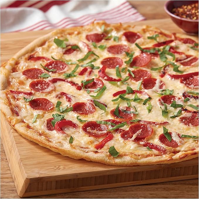 Wilton Gold Non-Stick 14 in Pizza Crisper, Warp-Resistant Bakeware, Made without PFAS, Packaging May Vary