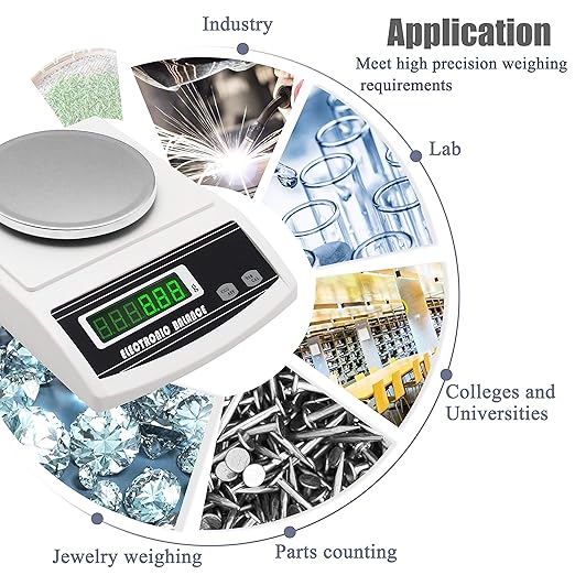 NEWTRY 600g/0.01g Electronic Fabric GSM Weight Scale Balance 110V with 0-2mm Disc Sampler Cloth Cutter for Textile Paper Non-Woven Fabrics (110V Scale + Sample Cutter)