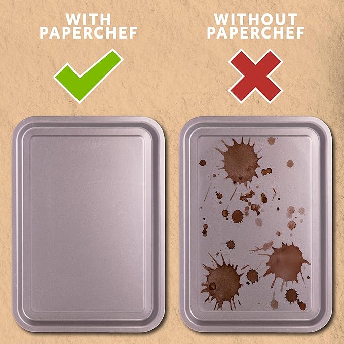 PaperChef - Parchment Lotus Baking Cups - Easy Release, Non-Stick Paper - Decorative Baking Cups, Perfect for Parties, Weddings, and Holidays - 12 count - 2 Pack