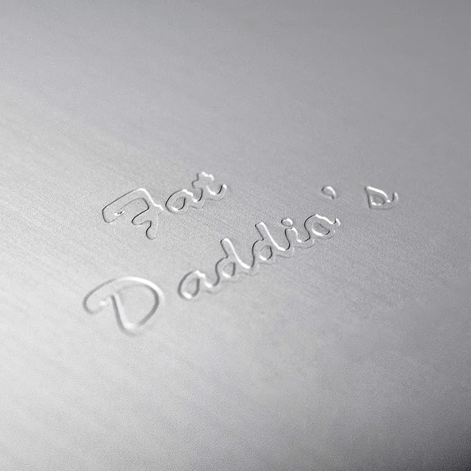 Fat Daddio's Anodized Aluminum 3-Tiered Round Cake Pan Set 3 Inch Depth, 4", 6", 8"