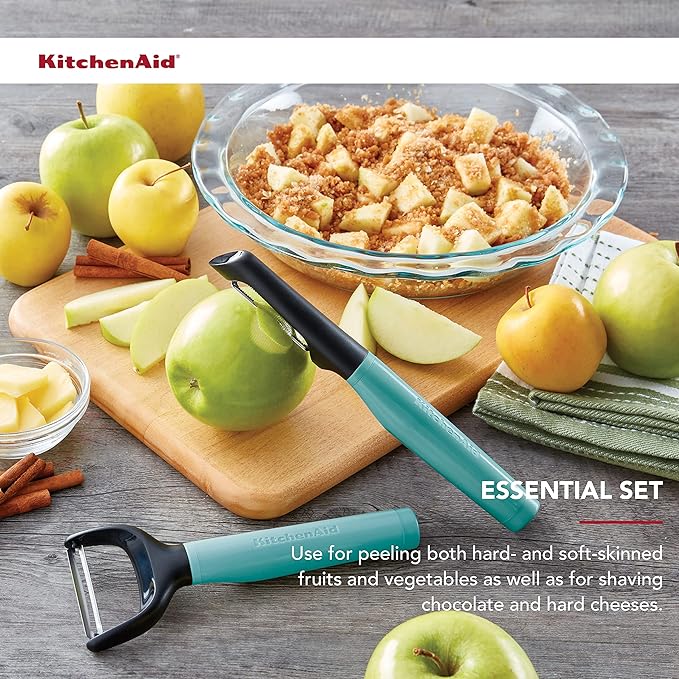 KitchenAid Universal Euro Y Peeler, Set Of 2, Aqua