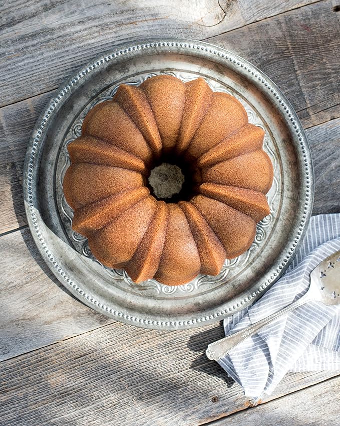 Nordic Ware Original Bundt, 12-Cup, Bronze (Pack of 3)