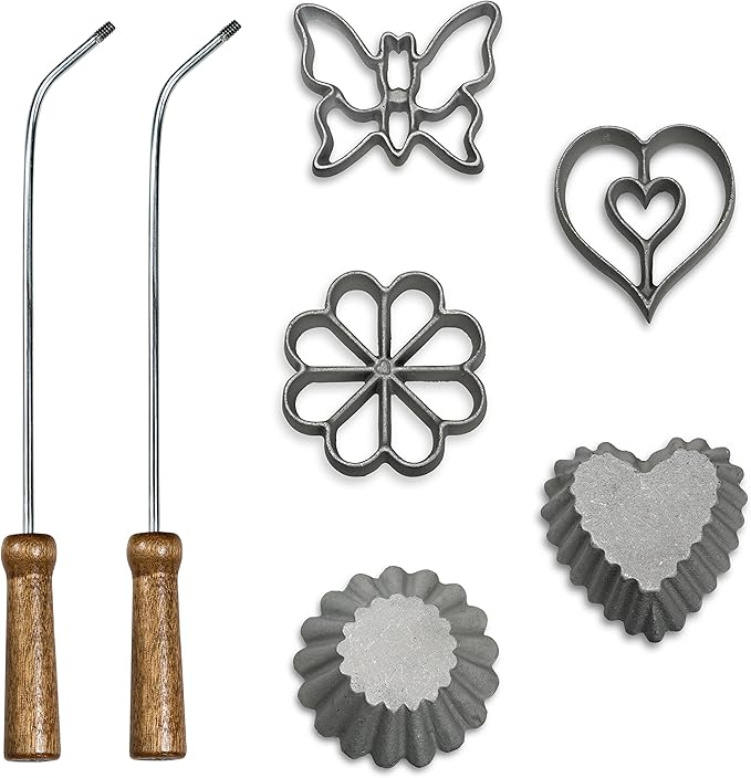 Kitchen Supply 7295 Rosette Iron 7 Piece Set, All Season