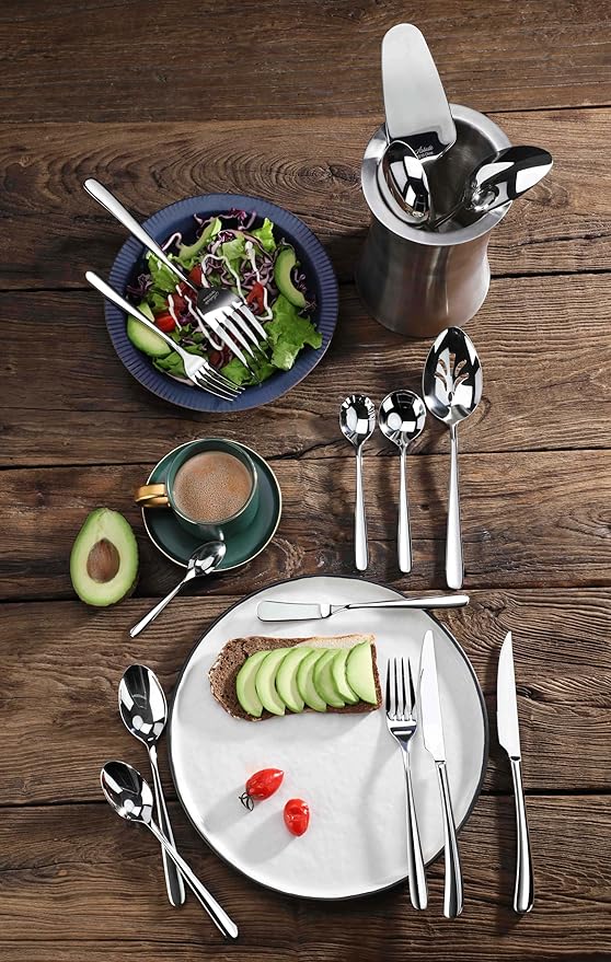 Artaste Rain II Forged 18/10 Stainless Steel (7-Piece Hostess Set)
