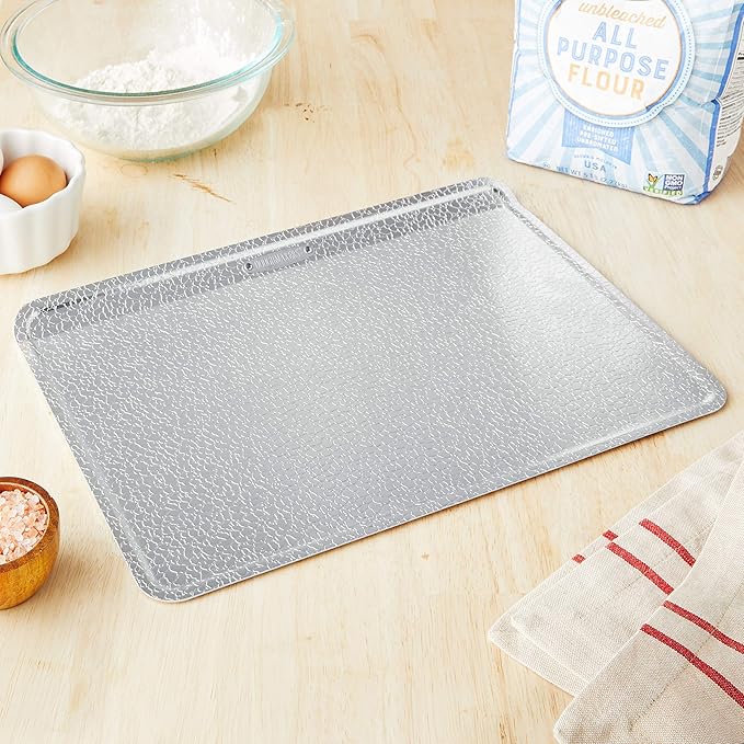 Doughmakers Biscuit Sheet Commercial Grade Aluminum Bake Pan 10" x 14"