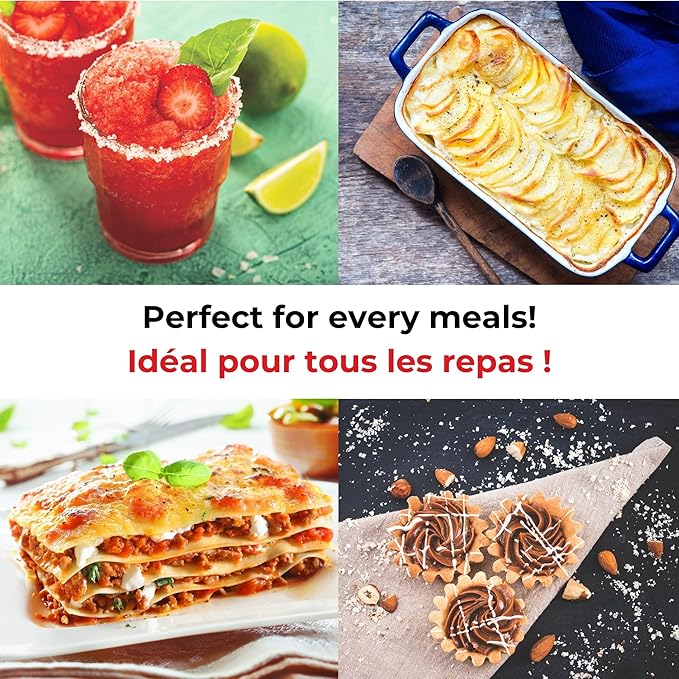 Starfrit Rotary Drum Grater - 4 Interchangeable Stainless Steel Drums - Slicing, Coarse and Fine Grating, Ice Shaving - Great for Vegetables, Cheese, Nuts, Chocolate