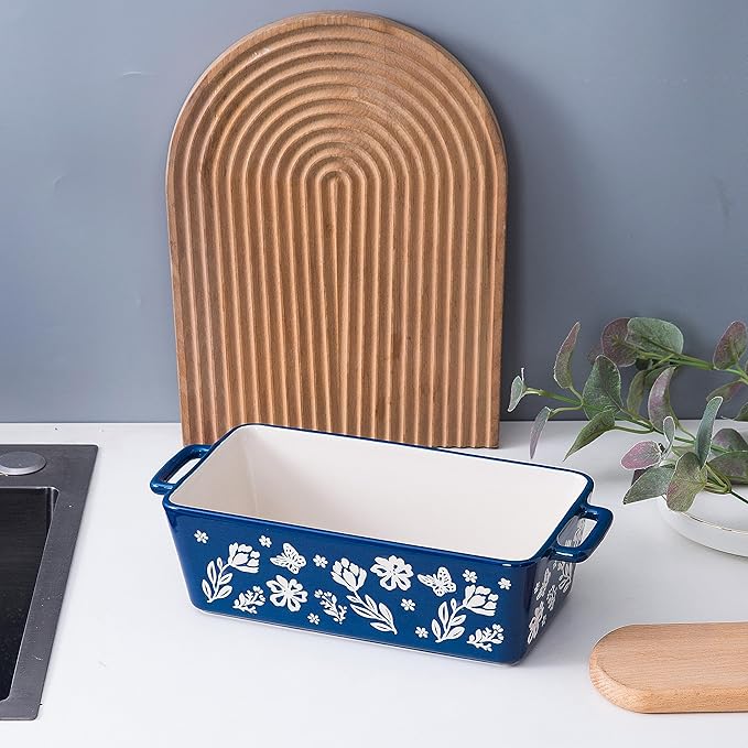 Wisenvoy Bread Pan Loaf Pan Ceramic Bread Pans for Baking Meatloaf Pan Nonstick Loaf Pans