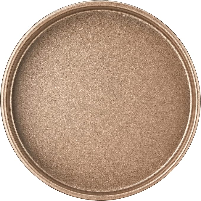 Cuisinart 9-Inch Chef's Classic Nonstick Bakeware Round Cake Pan, Champagne (Pack of 2)