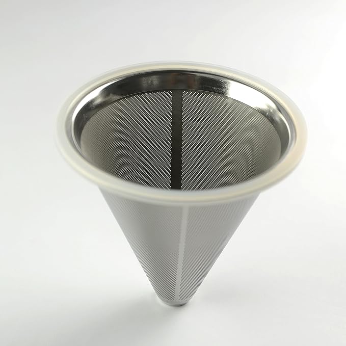 Asobu Replacement Cold Brew Strainer – Compatible with Asobu Cold Brew Coffee Maker, Durable Fine Mesh Filter for Smooth, Rich Coffee – Easy-Clean, BPA-Free, Fits 32oz Brewing Chamber