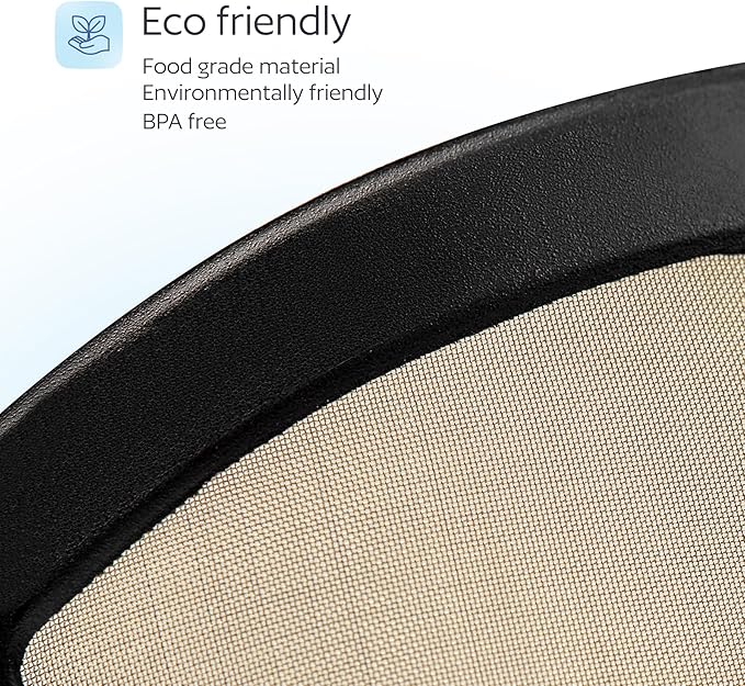 2-Pack #4 Reusable Permanent Cone Coffee Filters - Compatible with Cuisinart 10–14 Cup Brewers (DCC-3200, DCC-1200, DCC-3400) & Ninja Coffee Makers - Stainless Steel Mesh, Dishwasher-Safe by GoodCups