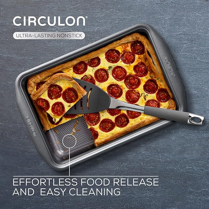 Circulon Loose Base Round Cake Tin, 22 x 22 x 9.5 cm