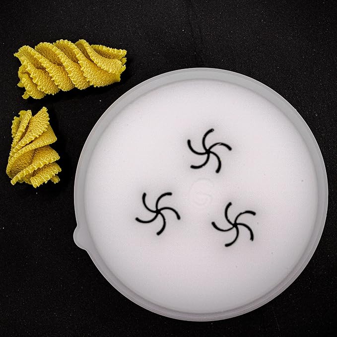 Pasta Shape Discs Fit For Philips Automatic Pasta & Noodle Maker, Philips Pasta Maker Attachments, Kitchen Appliances, Accessory Kit (Fusilli Star)